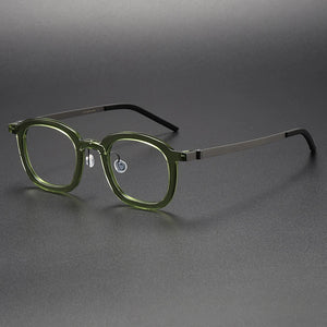 Transparent Color Aceteta Glasses Frame for Men Women  Linde with The Same Titanium Eyeglasses Optical Prescription Eyewear