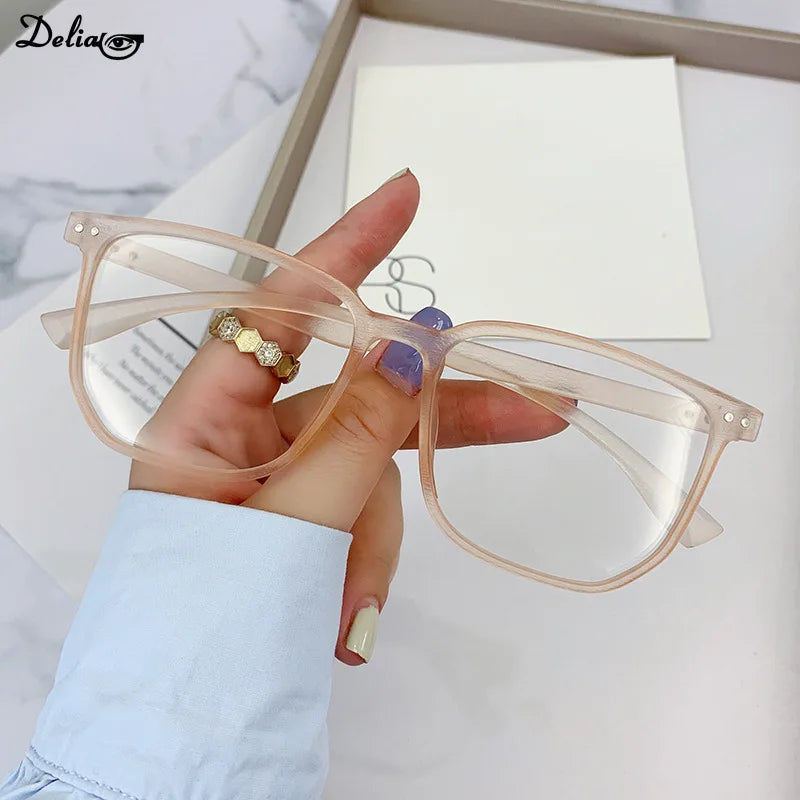 Transparent Computer Glasses Frame Women Men Anti Blue Light Eyewear Blocking Optical Spectacle Eyeglass Square