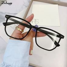 Carica l&#39;immagine nel visualizzatore di Gallery, Transparent Computer Glasses Frame Women Men Anti Blue Light Eyewear Blocking Optical Spectacle Eyeglass Square