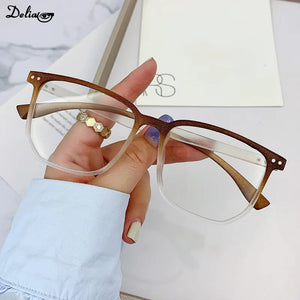Transparent Computer Glasses Frame Women Men Anti Blue Light Eyewear Blocking Optical Spectacle Eyeglass Square