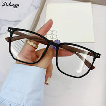 Carica l&#39;immagine nel visualizzatore di Gallery, Transparent Computer Glasses Frame Women Men Anti Blue Light Eyewear Blocking Optical Spectacle Eyeglass Square