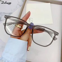 Carica l&#39;immagine nel visualizzatore di Gallery, Transparent Computer Glasses Frame Women Men Anti Blue Light Eyewear Blocking Optical Spectacle Eyeglass Square
