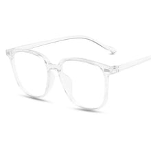 Load image into Gallery viewer, Transparent Computer Glasses Frame Women Men Anti Blue Light Square Eyewear Blocking Optical Spectacle Eyeglasses