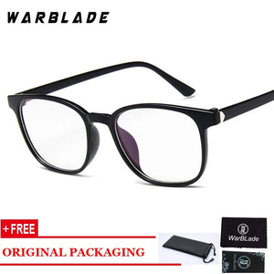 Transparent Glasses Frames Men Women Fake Glasses Vintage Optical Myopia Eyeglasses Frames Ladies Retro Eyewear WBL