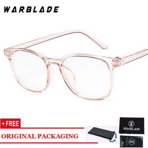 Transparent Glasses Frames Men Women Fake Glasses Vintage Optical Myopia Eyeglasses Frames Ladies Retro Eyewear WBL