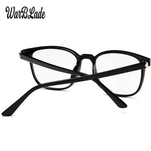 Transparent Glasses Frames Men Women Fake Glasses Vintage Optical Myopia Eyeglasses Frames Ladies Retro Eyewear WBL