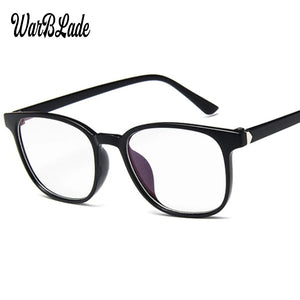 Transparent Glasses Frames Men Women Fake Glasses Vintage Optical Myopia Eyeglasses Frames Ladies Retro Eyewear WBL
