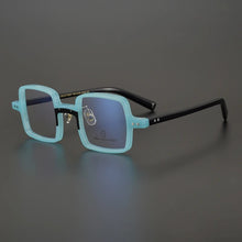 Load image into Gallery viewer, Transparent Glasses Small Round Glasses Women Vintage Acetate Green Eyeglass Frames Women Prescription Glasses Men Myopia
