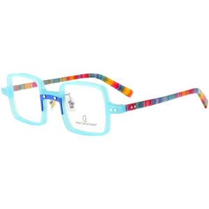 Transparent Glasses Small Round Glasses Women Vintage Acetate Green Eyeglass Frames Women Prescription Glasses Men Myopia