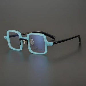 Transparent Glasses Small Round Glasses Women Vintage Acetate Green Eyeglass Frames Women Prescription Glasses Men Myopia