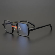 Load image into Gallery viewer, Transparent Glasses Small Round Glasses Women Vintage Acetate Green Eyeglass Frames Women Prescription Glasses Men Myopia