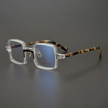 Load image into Gallery viewer, Transparent Glasses Small Round Glasses Women Vintage Acetate Green Eyeglass Frames Women Prescription Glasses Men Myopia