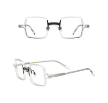 Load image into Gallery viewer, Transparent Glasses Small Round Glasses Women Vintage Acetate Green Eyeglass Frames Women Prescription Glasses Men Myopia