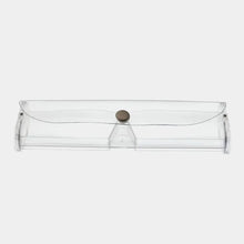 Load image into Gallery viewer, Transparent Spectacle Cases Eyeglass Case for Reading Glasses Optical Clear Box Spectacle-case for Women Men Metal Snap Closure