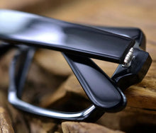 Load image into Gallery viewer, Transparent Vintage Eyeglass Frames Women Men Optical Glasses RX Black+clear Myopia Eyewear Oversize Handmade Clear Spectacles