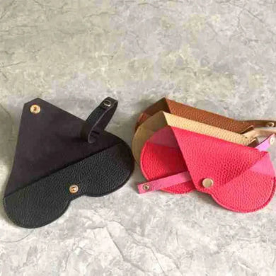 Travel Portable PU Leather Glasses Bag Spectacle Case Protective Sleeve Sunglasses Storage Bag lasses Case