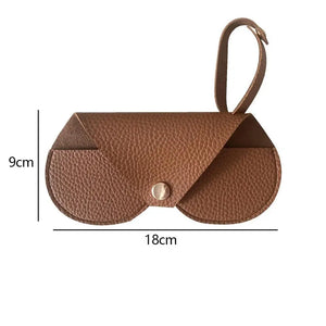 Travel Portable PU Leather Glasses Bag Spectacle Case Protective Sleeve Sunglasses Storage Bag lasses Case