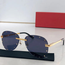 Load image into Gallery viewer, Trend    Luxury Rimless Sunglasses Carti Shades Women Decoration Men Eyewear Car Driving CT8158  Fashion Glasses