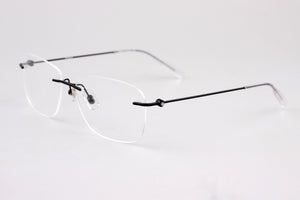 Trend Brand Men's Glasses Frame Fashion Women's Reading Glasses Ultra Light Simple Frameless Wearing Comfort MB0075O