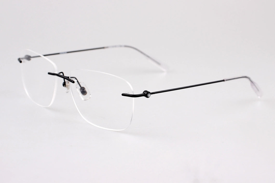 Trend Brand Men's Glasses Frame Fashion Women's Reading Glasses Ultra Light Simple Frameless Wearing Comfort MB0075O