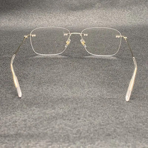 Trend Brand Men's Glasses Frame Fashion Women's Reading Glasses Ultra Light Simple Frameless Wearing Comfort MB0075O
