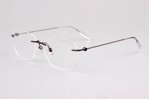 Trend Brand Men's Glasses Frame Fashion Women's Reading Glasses Ultra Light Simple Frameless Wearing Comfort MB0075O