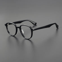 Load image into Gallery viewer, Trend Japanese style glasses frame Ultralight retro hand-made acetate oval eyewear Optical myopia full frame eyeglasses