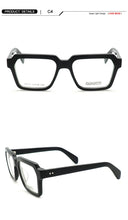 Load image into Gallery viewer, Trend Vintage Acetate Big Square Great Men Glasses Frame Women Optical Prescription Eyeglasses Wide Style Designer Eyewear