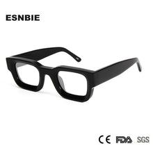 Load image into Gallery viewer, Trendy Handmade Acetate Punk Square Optical Glasses Frame Men Myopia Eyeglasses Prescription Eyewear Frames Lentes Opticos Para