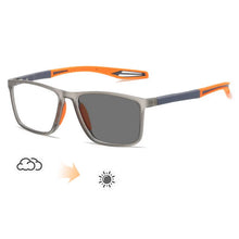 Load image into Gallery viewer, Trendy Intelligent Photochromic Myopia Glasses Men Color Changing Anti-blue Light Eyewear Unisex Optical Eyeglasses 0 To -4.0