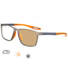 Load image into Gallery viewer, Trendy Intelligent Photochromic Myopia Glasses Men Color Changing Anti-blue Light Eyewear Unisex Optical Eyeglasses 0 To -4.0