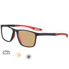 Load image into Gallery viewer, Trendy Intelligent Photochromic Myopia Glasses Men Color Changing Anti-blue Light Eyewear Unisex Optical Eyeglasses 0 To -4.0