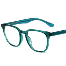 Load image into Gallery viewer, Trendy Office Anti Blue Light Glasses Transparent Square Women&#39;s Glasses Frame Vision Care Gaming Computer Eyeglasses UV400