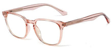 Load image into Gallery viewer, Trendy Office Anti Blue Light Glasses Transparent Square Women&#39;s Glasses Frame Vision Care Gaming Computer Eyeglasses UV400