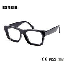 Load image into Gallery viewer, Trendy Oversized Square Eye Glasses For Men Tr90 Large Bold Frame Spectacles Women Myopia Prescription Glasses Oculos De Grau