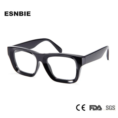 Trendy Oversized Square Eye Glasses For Men Tr90 Large Bold Frame Spectacles Women Myopia Prescription Glasses Oculos De Grau