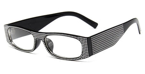Trendy Small Vintage Sunglasses Women Classic Rectangle Punk Style Sunglasses Men Square Steampunk Glasses Woman UV400