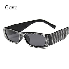 Load image into Gallery viewer, Trendy Small Vintage Sunglasses Women Classic Rectangle Punk Style Sunglasses Men Square Steampunk Glasses Woman UV400