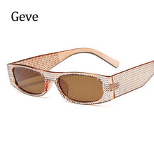 Load image into Gallery viewer, Trendy Small Vintage Sunglasses Women Classic Rectangle Punk Style Sunglasses Men Square Steampunk Glasses Woman UV400