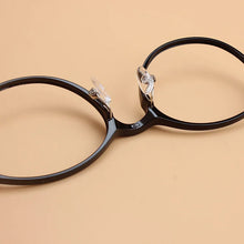 Load image into Gallery viewer, Tungsten Carbon Plastic Steel Round Ultra Light Spectacle Frame Short Sighted Women&#39;s Retro Korean Small Face Tungsten Titanium