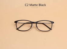 Load image into Gallery viewer, Tungsten Titanium Glasses Men's Brand Vintage Optical Clear Glasses Frames Women Square Elegantl Myopia Optical Eyeglasses