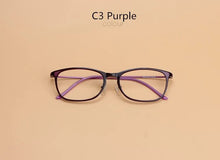 Load image into Gallery viewer, Tungsten Titanium Glasses Men's Brand Vintage Optical Clear Glasses Frames Women Square Elegantl Myopia Optical Eyeglasses