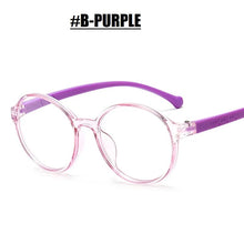 Load image into Gallery viewer, UV400 Kids Anti Blue Light Glasses Silicone Boys Girls Computer Eyeglasses Blue Light Blocking Glass Optical Frame Phone Glasses