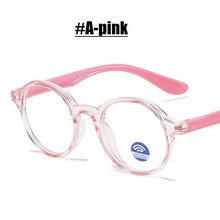 Load image into Gallery viewer, UV400 Kids Anti Blue Light Glasses Silicone Boys Girls Computer Eyeglasses Blue Light Blocking Glass Optical Frame Phone Glasses