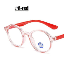 Load image into Gallery viewer, UV400 Kids Anti Blue Light Glasses Silicone Boys Girls Computer Eyeglasses Blue Light Blocking Glass Optical Frame Phone Glasses