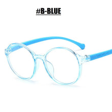 Load image into Gallery viewer, UV400 Kids Anti Blue Light Glasses Silicone Boys Girls Computer Eyeglasses Blue Light Blocking Glass Optical Frame Phone Glasses