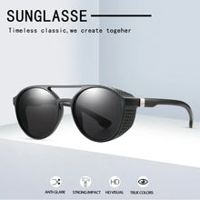 Load image into Gallery viewer, UV400 Punk Sun Glasses - Men&#39;s Retro Style Sunglasses by MUSELIFE