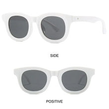 Load image into Gallery viewer, UV400 Square Sunglasses Trendy Colorful Popular Jelly Green Sun Glasses Punk Shades for Women &amp; Men