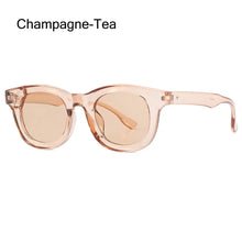 Load image into Gallery viewer, UV400 Square Sunglasses Trendy Colorful Popular Jelly Green Sun Glasses Punk Shades for Women &amp; Men