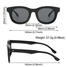 Load image into Gallery viewer, UV400 Square Sunglasses Trendy Colorful Popular Jelly Green Sun Glasses Punk Shades for Women &amp; Men